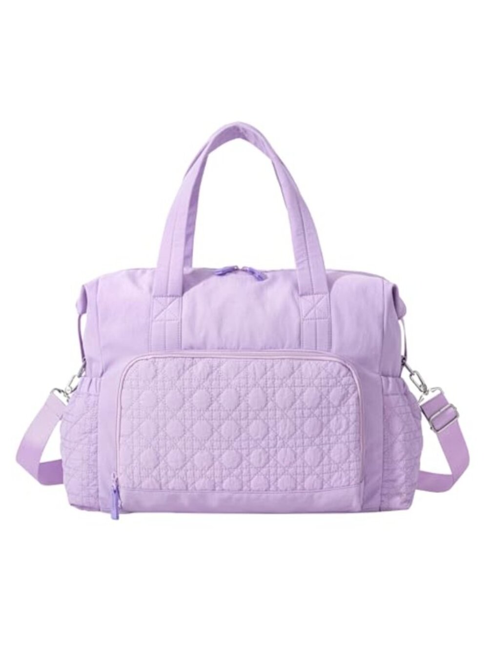 Nylon Gym Duffel Bag 24L Weekender Puffer Tote Travel